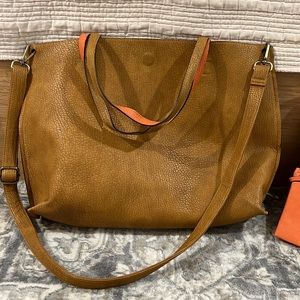 Free people crossbody bag w pouches